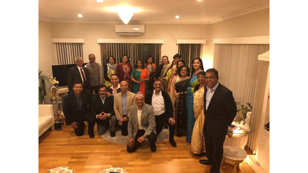 VCOAS Visit (8 Sep 2018) - A family photo with the VCOAS